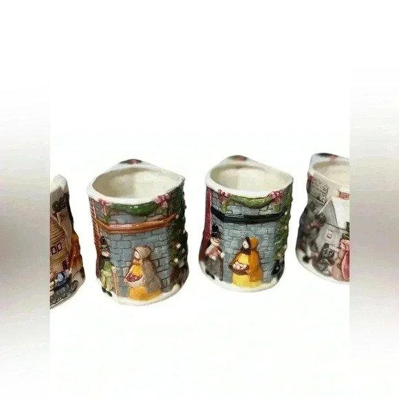 Incredible whimsical Christmas mugs vintage incredible quality - Picture 12 of 14